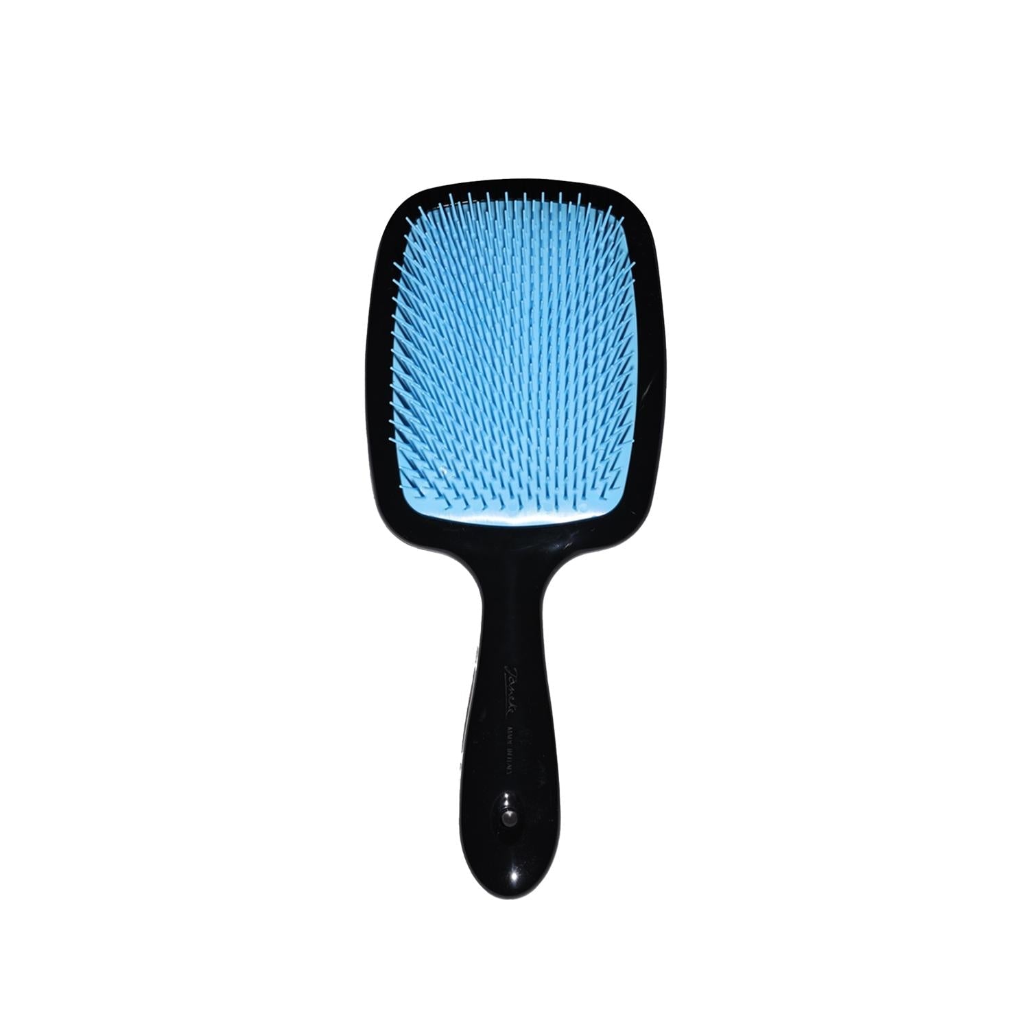 Janeke Ultra Tangler Hairbrush in Black &amp; Blue