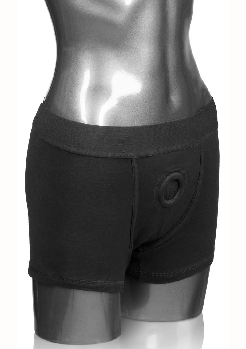 Packer Gear Black Boxer Brief Harness