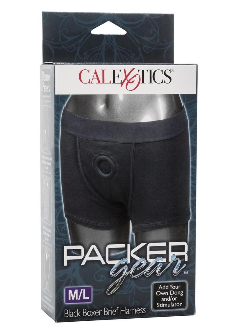 Packer Gear Black Boxer Brief Harness