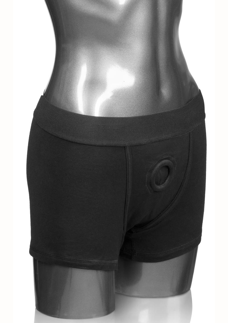 Packer Gear Black Boxer Brief Harness