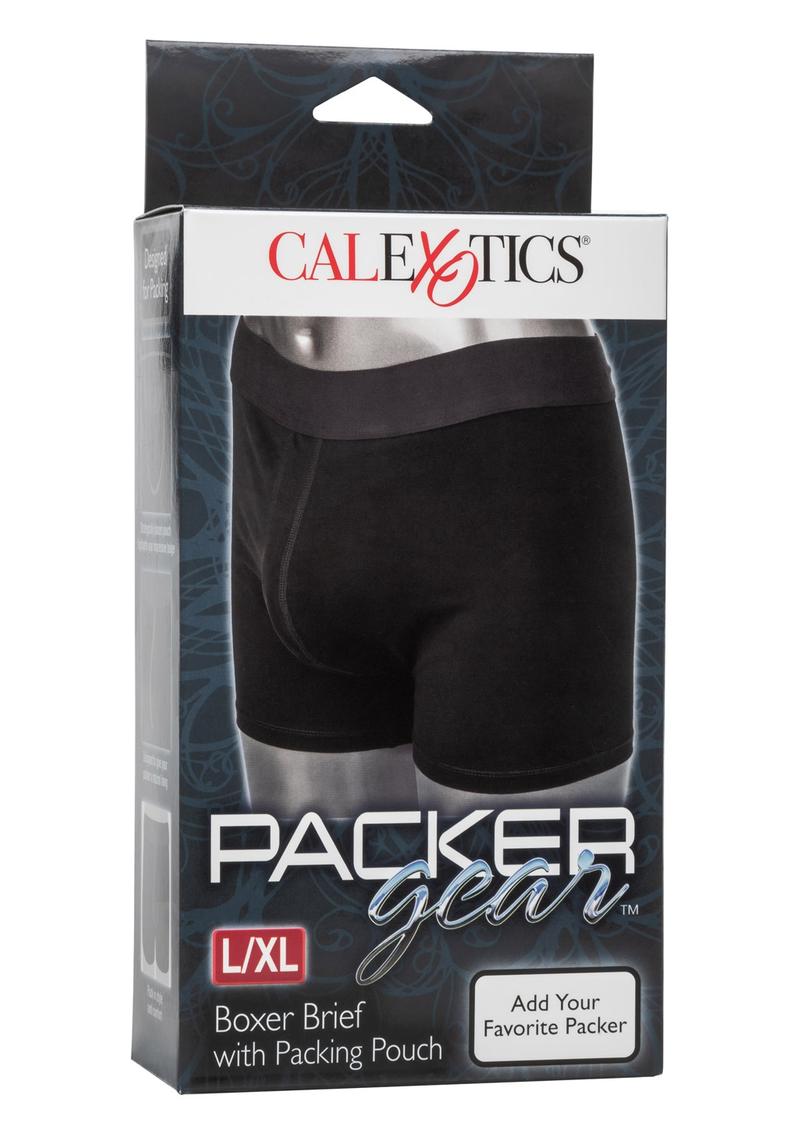 CalExotics Packer Gear Boxer Brief with Packing Pouch Underwear