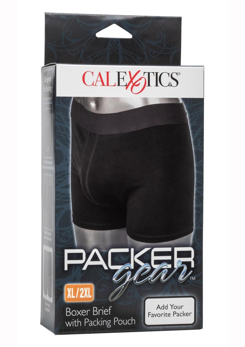 CalExotics Packer Gear Boxer Brief with Packing Pouch Underwear