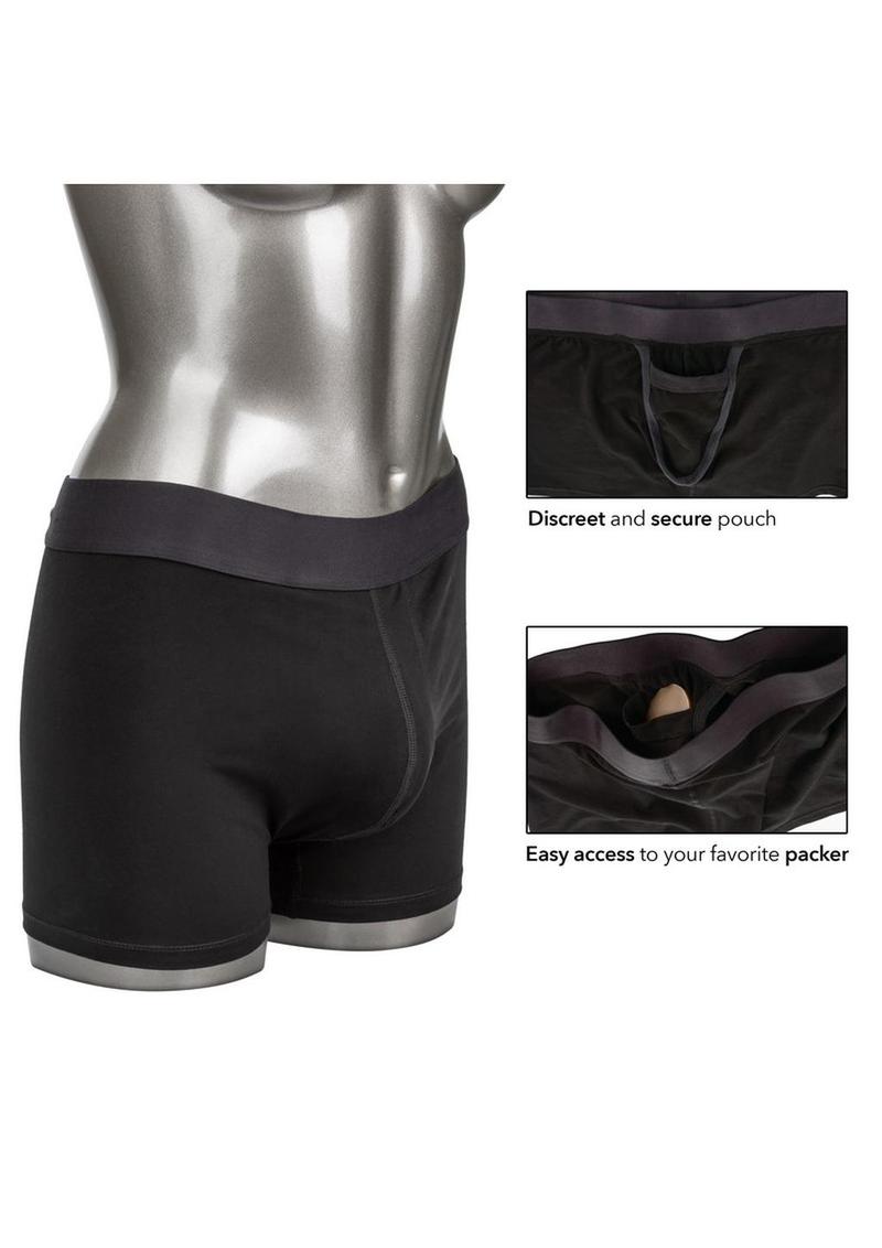 CalExotics Packer Gear Boxer Brief with Packing Pouch Underwear