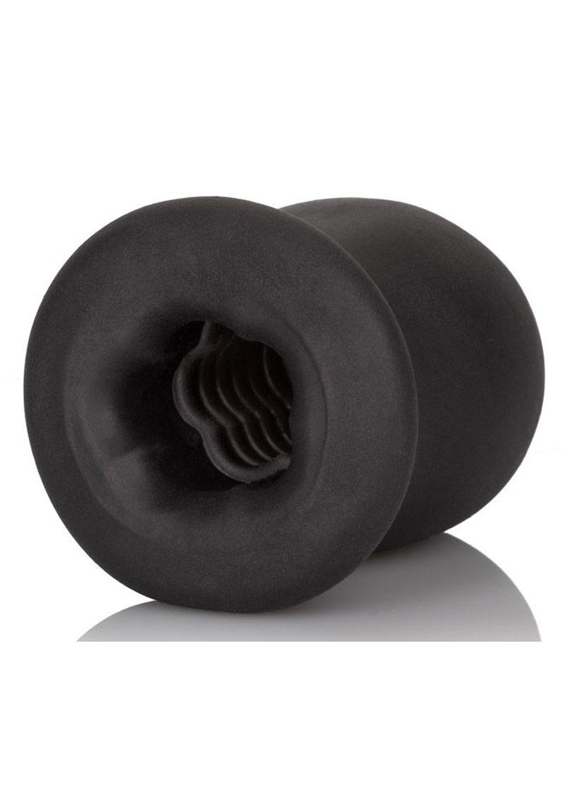 CalExotics Packer Gear FTM Stroker Black Plush Soft Ribbed Pleasure
