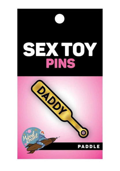 Daddy Paddle Enamel Pin