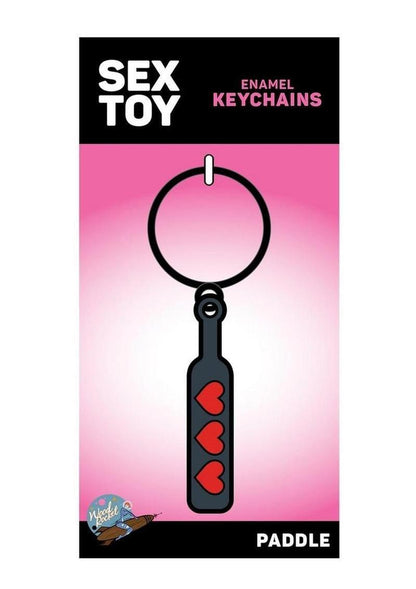 Paddle Hearts Keychain