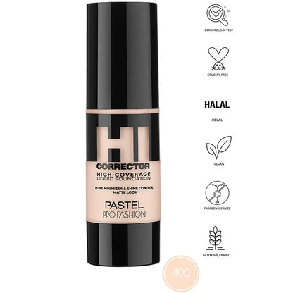 Pastel Profashion HI Corrector Liquid Foundation 400 30ml