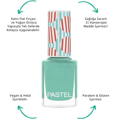 Pastel Nail Polish No. 389 High Coverage Long Lasting