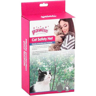 Pawise Transparent Cat Safety Net for Balconies 8x3 M