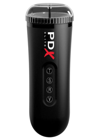 PDX Elite Moto Blower Stroking Suction and Vibration Masturbator