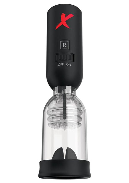 PDX Elite Tip Teazer Power Pump Vibrating Silicone Masturbator