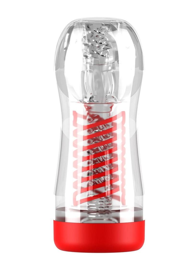 PDX Elite ViewTube 2 See-Thru Stroker with Spiral Compression