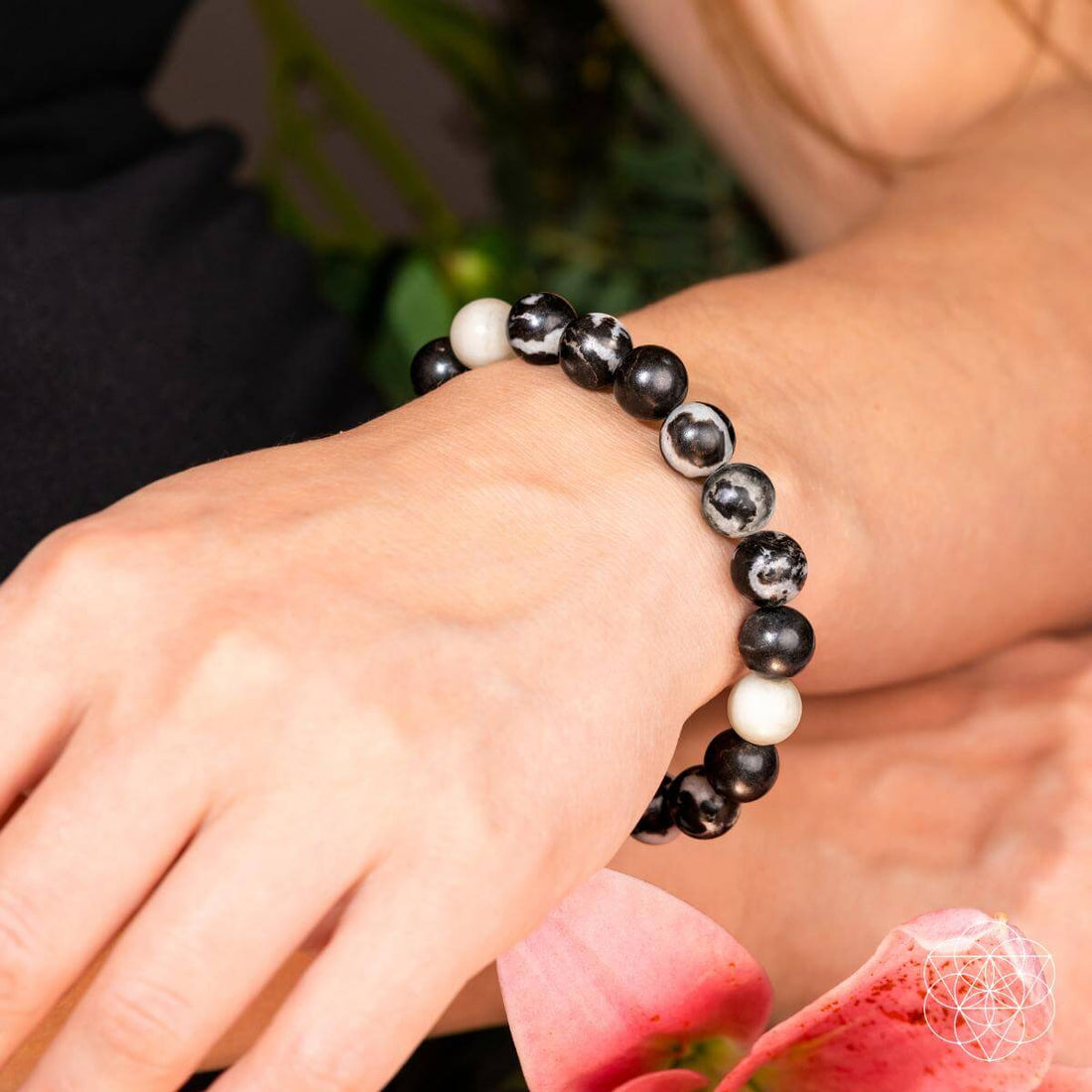 Permission to Pause - The Zebra Jasper Bracelet
