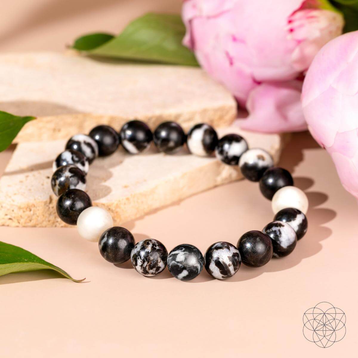 Permission to Pause - The Zebra Jasper Bracelet