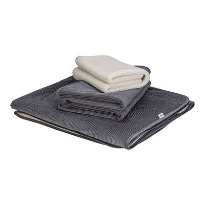 Pet Comfort Lodix Vita Grey Plush Dog Blanket Large 100x150 cm
