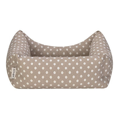 Pet Comfort Uniform Beige Polka Dot Pet Bed XSmall 40x50cm