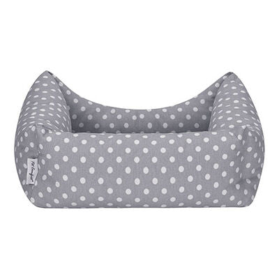 Pet Comfort Uniform Polka Dot Pet Bed for Small Breeds 40x50 cm