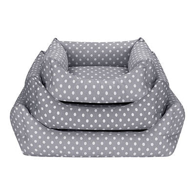 Pet Comfort Uniform Polka Dot Pet Bed for Small Breeds 40x50 cm