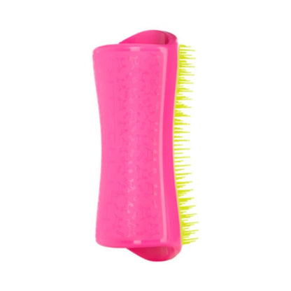 Pet Teezer Detangling Dog Grooming Brush Yellow for Long Hair