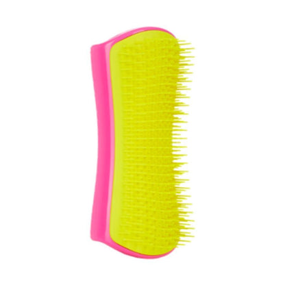 Pet Teezer Detangling Dog Grooming Brush Yellow for Long Hair