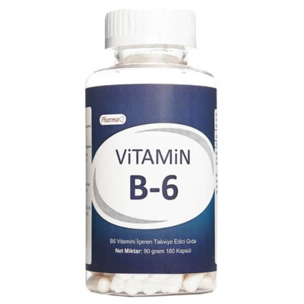 Pharmaq Vitamin B-6 Daily Supplement 180 Capsules
