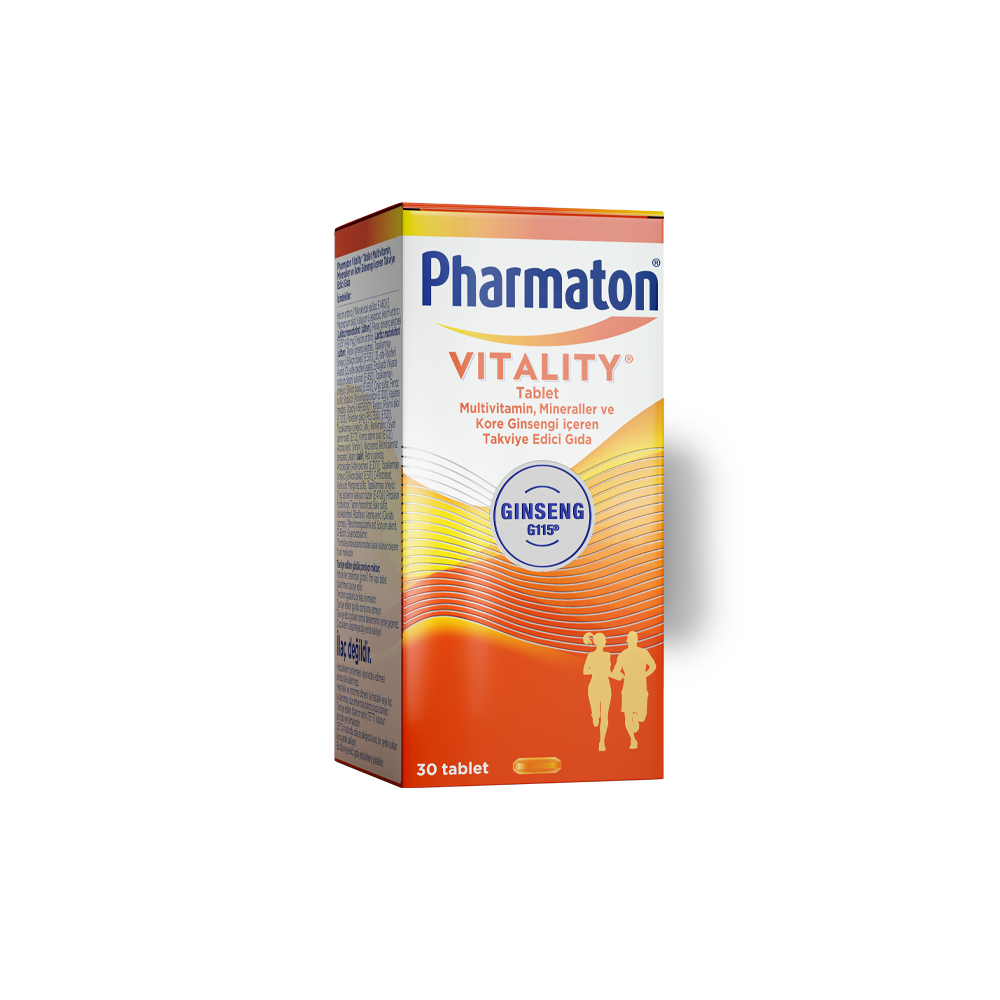 Pharmaton Multivitamin Supplement with Ginseng for Adults - Boost Energy &amp; Vitality
