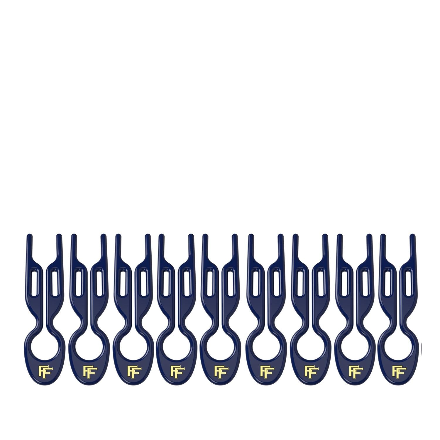 Fiona Franchimon No. 1 Hairpin Royal Blue Styling Tool 9 Count