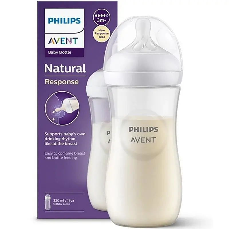 Philips Avent Natural Response Baby Bottle for 3M+ 330ml