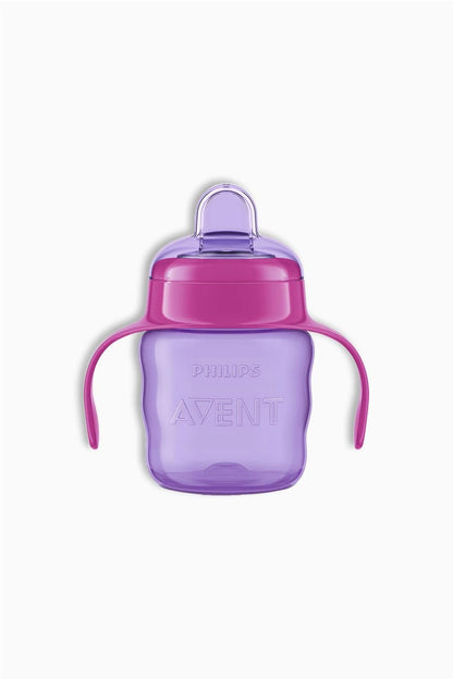 Philips Avent Trainer Sippy Cup Leak-Resistant Purple 200 ml