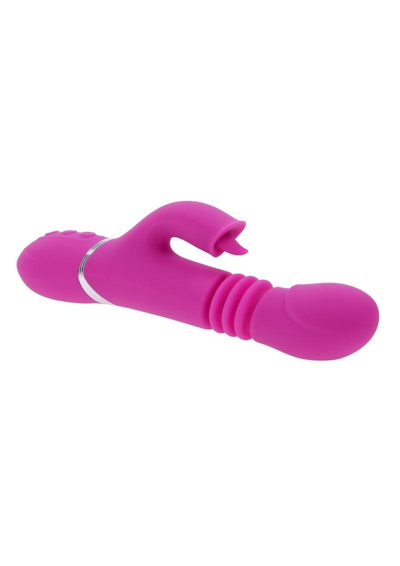 Evolved Pink Dragon Thrusting and Twirling Vibrator