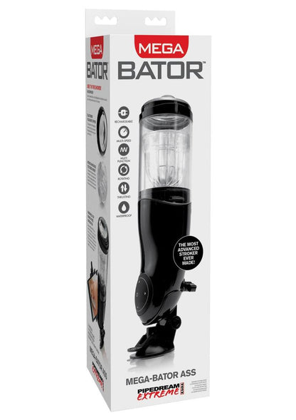 Mega Bator Ass Advanced Rechargeable Stroker with Suction
