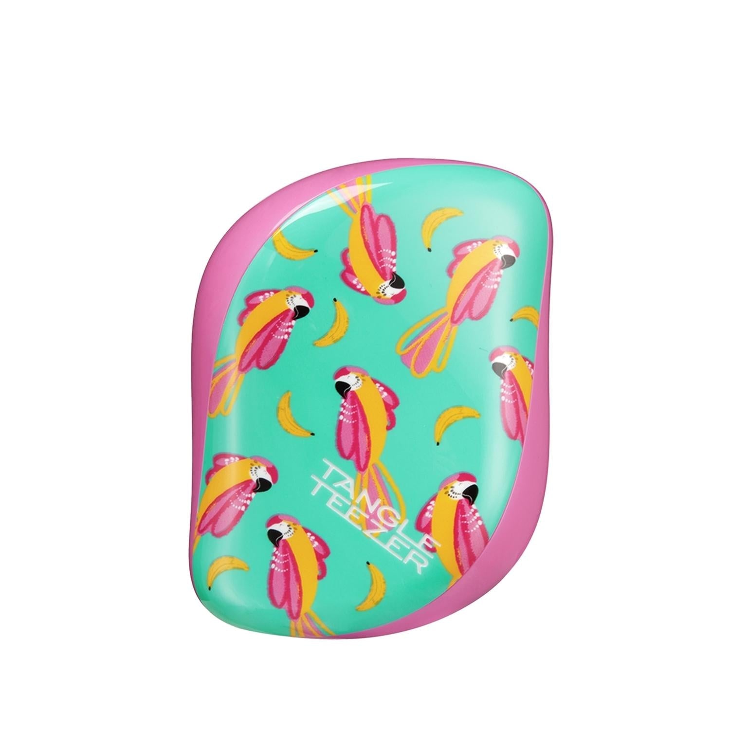 Tangle Teezer Compact Styler Paradise Bird Hair Brush - Detangling &amp; Styling Made Easy