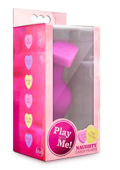 Play with Me Naughty Candy Hearts Butt Plug