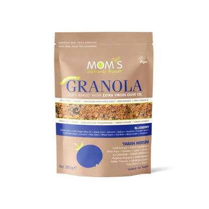 Moms Granola Blueberry Crunchy Oats 280g