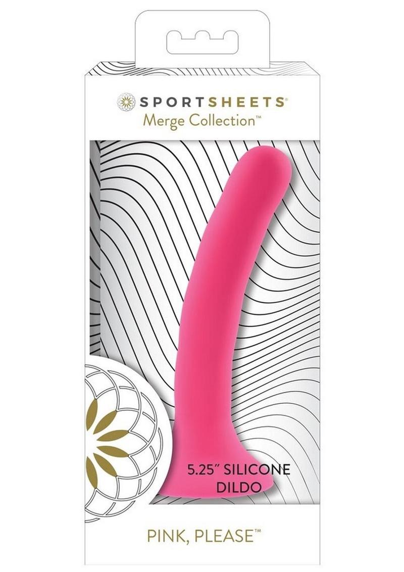 Sportsheets Pink Please Silicone Body Safe Flared Base Dildo