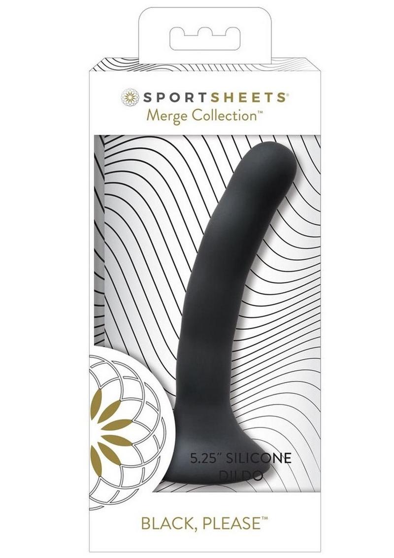 Sportsheets Blue, Please  Body Safe Silicone Dildo