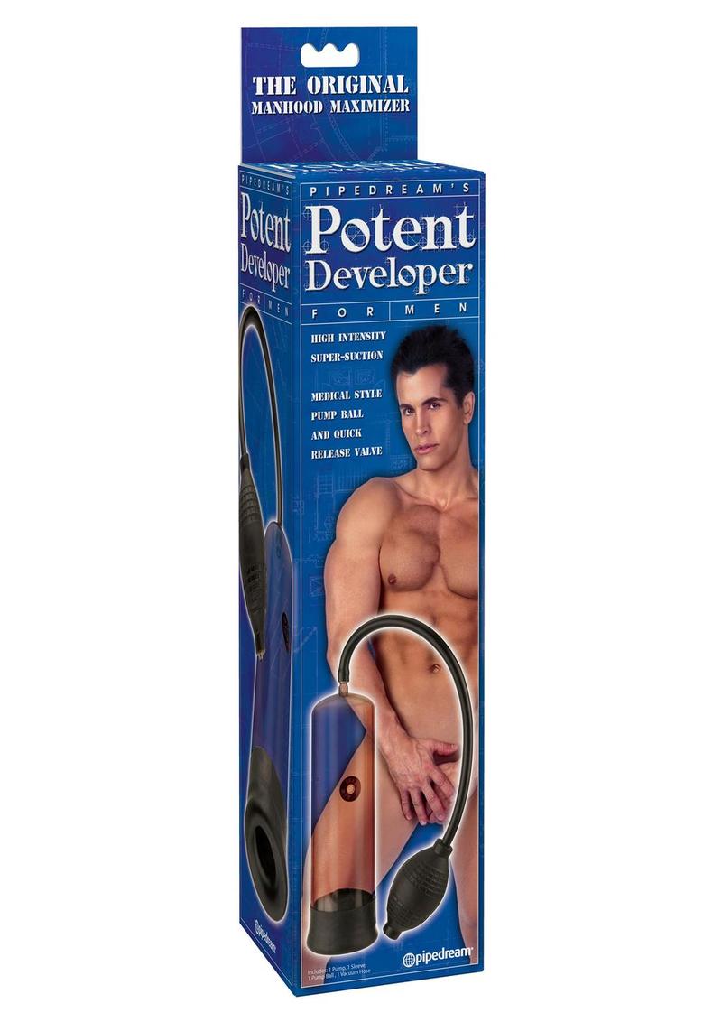 Pipedream Potent Developer for Men High-Intensity Suction Penis Pump