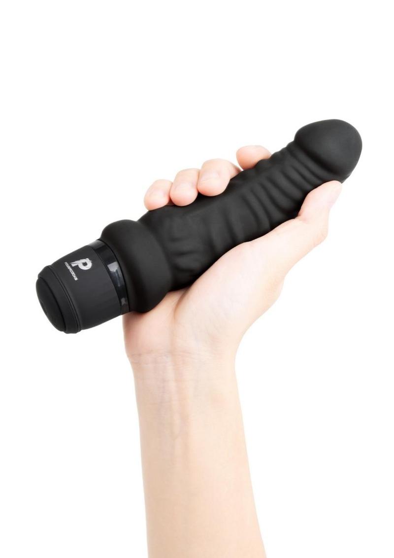 PowerCocks 6 Inch Silicone Rechargeable Realistic Vibrator