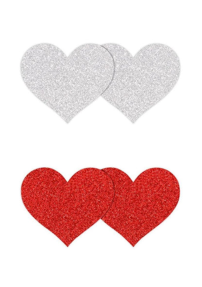 Pretty Pasties Glitter Hearts