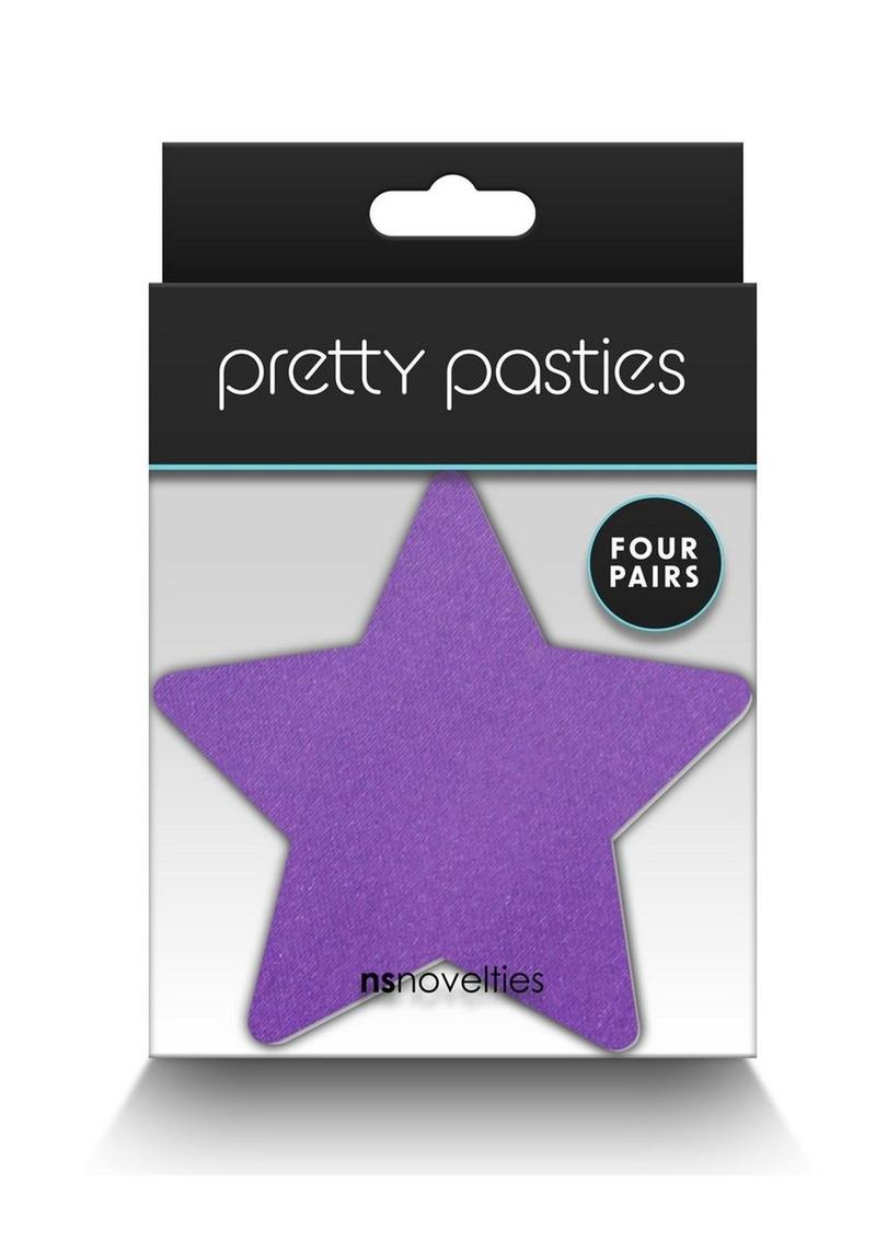Pretty Pasties Glitter Star 4 Pairs for Bold Style