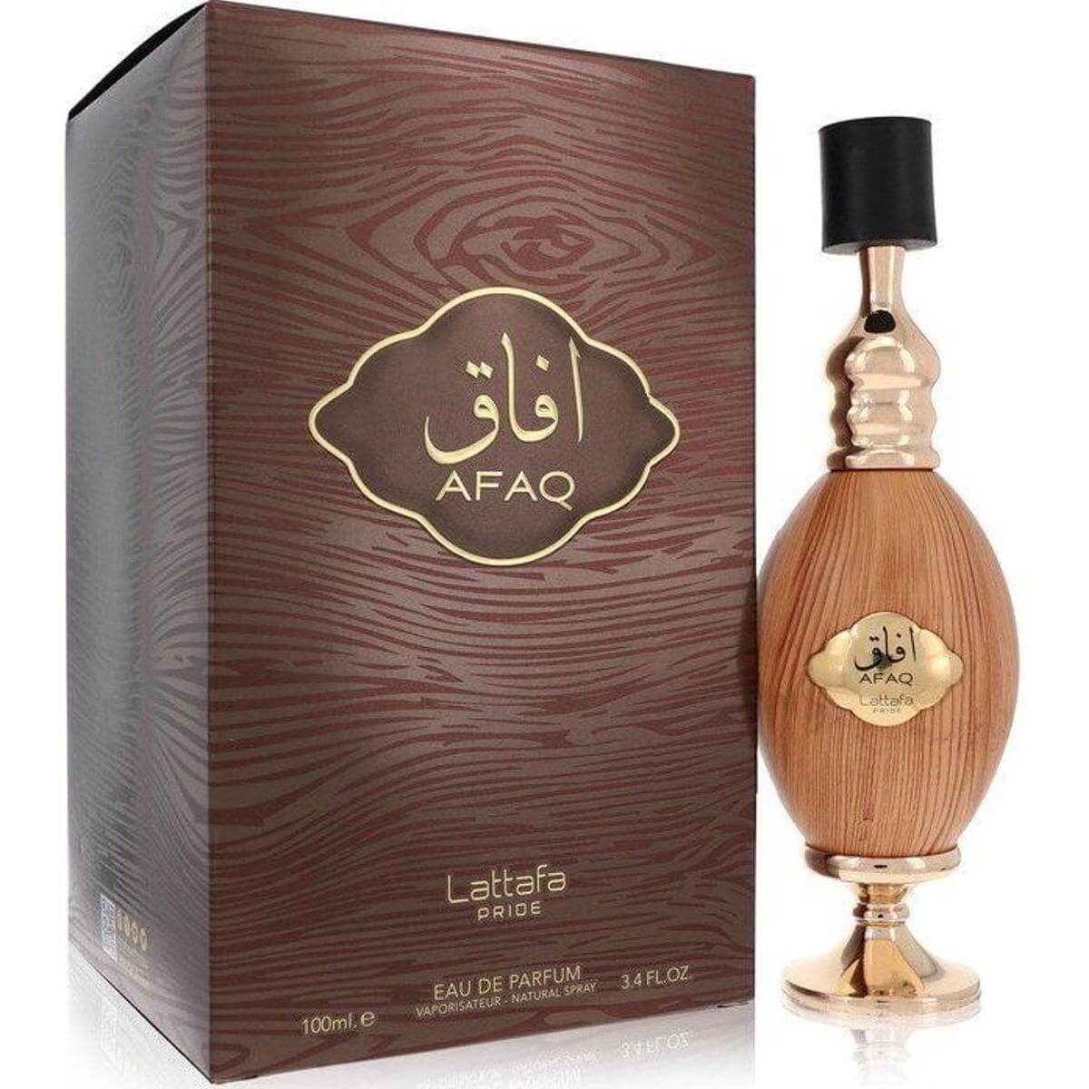 Lattafa Pride Afaq Gold Unisex Eau De Parfum Spray 3.4 oz