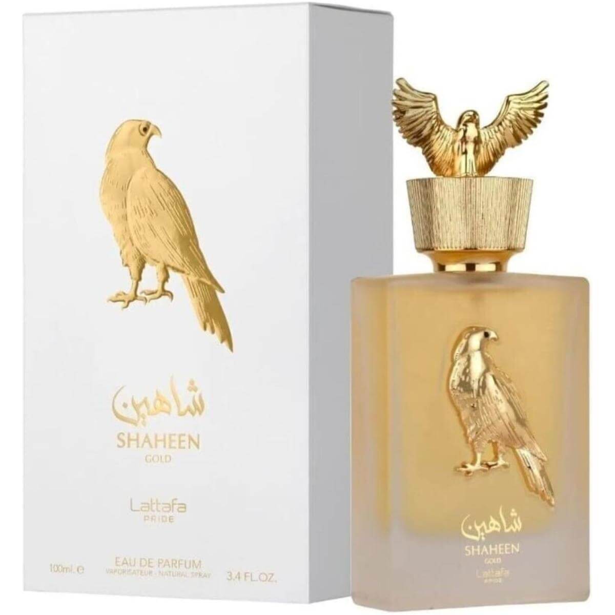 Lattafa Pride Shaheen Gold Unisex Eau De Parfum Spray 3.4 oz