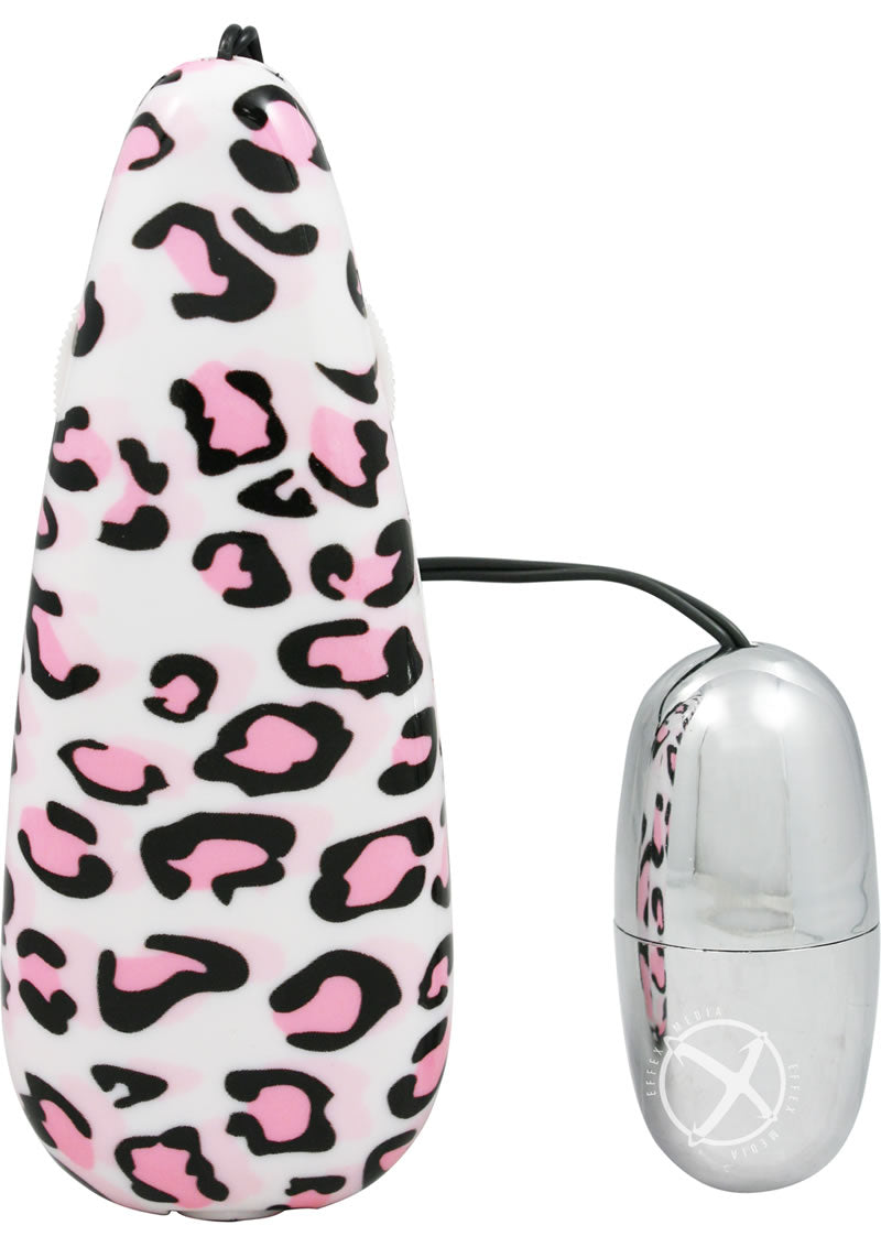 Primal Instinct Zebra Print Bullet Vibrator