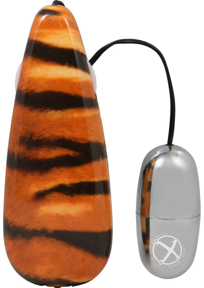 Primal Instinct Remote Control Egg Vibrators - Tiger