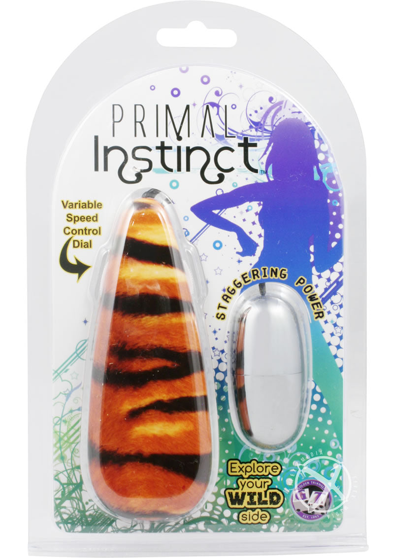 Primal Instinct Remote Control Egg Vibrators - Tiger