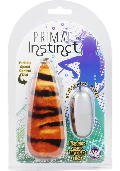 Primal Instinct Remote Control Egg Vibrators - Tiger