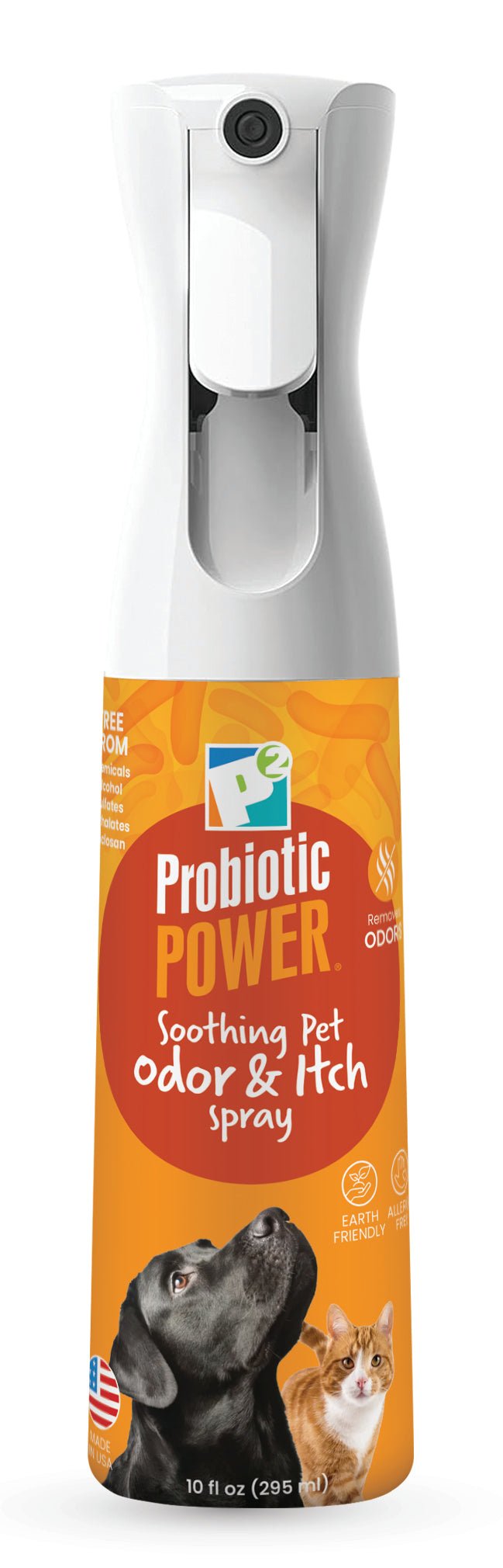 Probiotic Power Pet Odor &amp; Itch Spray &amp; Refills