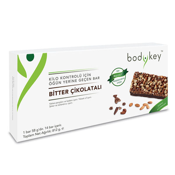 Bodykey by Nutriway Dark Chocolate Meal Replacement Bar - 14 Count