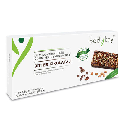 Bodykey by Nutriway Dark Chocolate Meal Replacement Bar - 14 Count