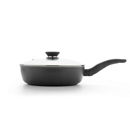 iCook Non-Stick Frying Pan with Lid, 24 cm